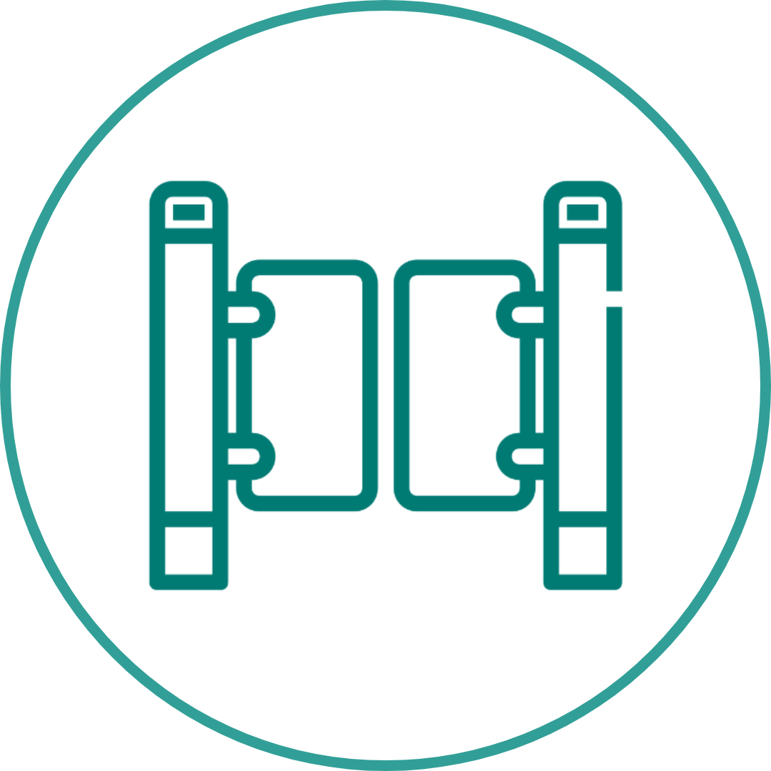 Swing Barriers and P Gates