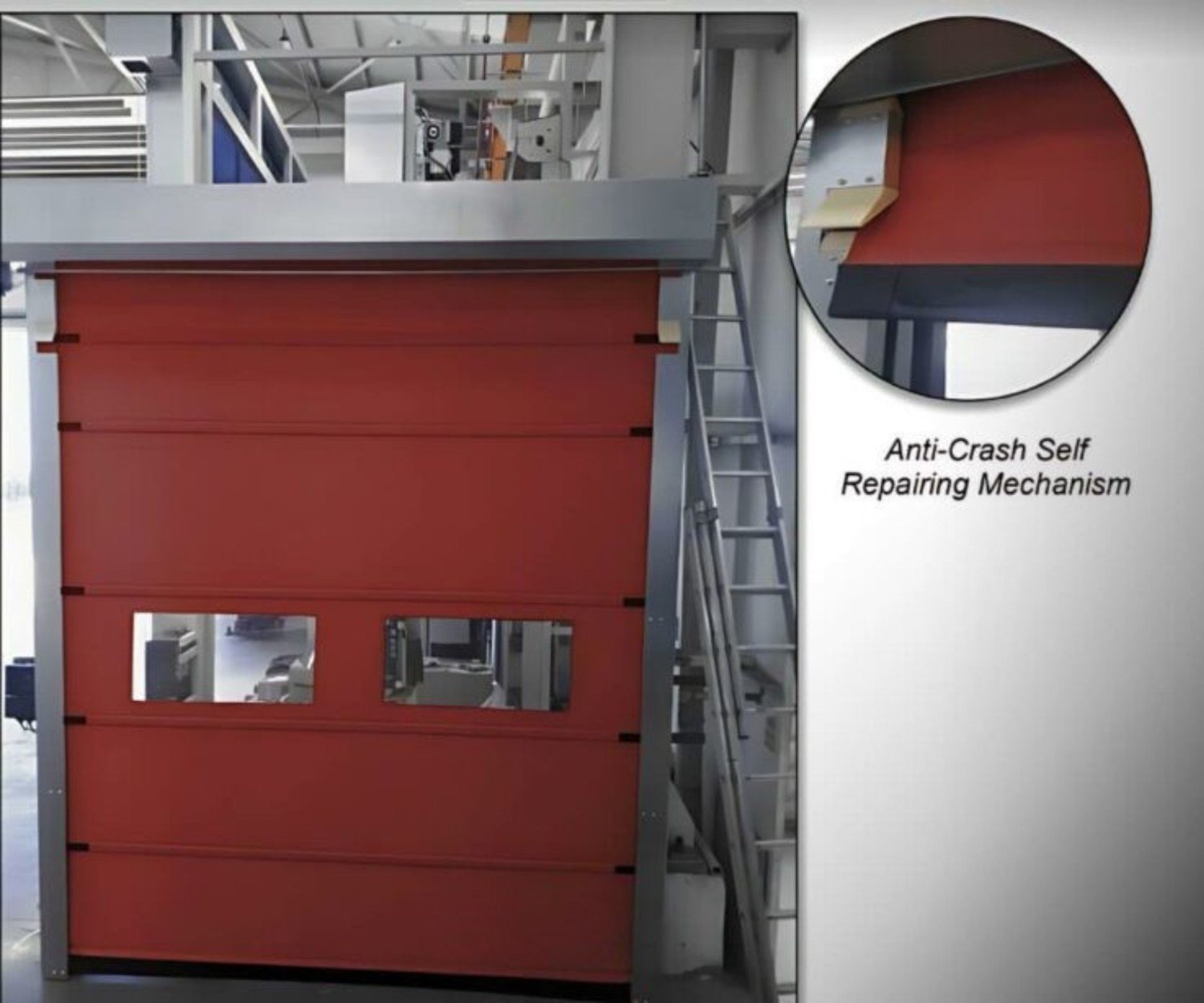 Anti-crash Repairable Door