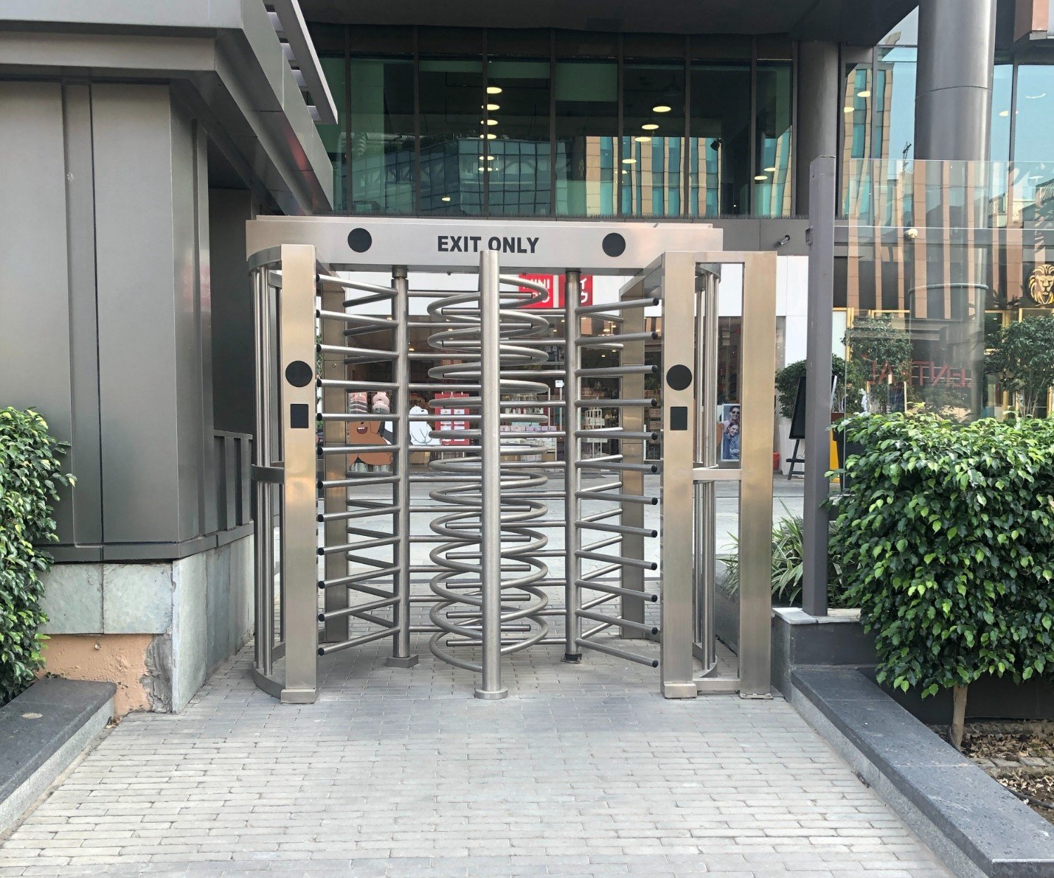 Double Lane Full Height Turnstiles